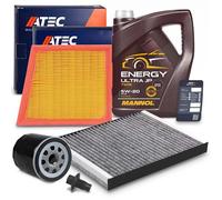 Atec Inspektionspaket SET A + 5L 5W-20 Motoröl [Hersteller-Nr. 40669761] für Ford