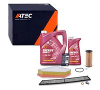 Atec Inspektionspaket Set A + 6l 5W-30 Motoröl [Hersteller-Nr. 40638766] für Alpina, BMW