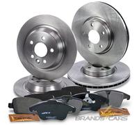 ATEC SATZ BREMSSCHEIBEN + BREMSBELÄGE VORNE + HINTEN FÜR FORD MONDEO 4 BJ 07-14