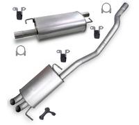 Atec Schalldämpfer Set + Montagematerial (Radstand 3000 mm) [Hersteller-Nr. 40580906] für VW