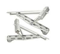 ATEdata Ausdrehstütze Wohnwagen Wohnwagenstützen Kurbel Stützen 1600KG Anhängerstütze, Packung mit 2 Stück