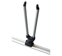 Atera 082223 Vorderrad-Träger für Giro Speed - Aluminium Silber - Ergänzung für Auto-Dachträger Rennrad oder Mountainbike