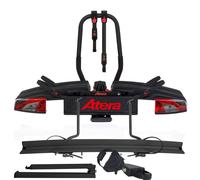 ATERA GENIO PRO Advanced Fahrradträger 2er Black Edition faltbar für 3 Räder 2+1 plus Auffahrschiene
