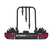 Atera Strada Sport M3 - Anhängerkupplungs-Fahrradträger für 3 Fahrräder schwarz