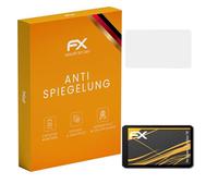 atFoliX Displayfolie kompatibel mit Garmin DriveCam 76 Schutzfolie, entspiegelnde und stoßdämpfende FX Folie (3X)
