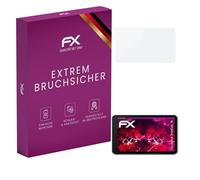 atFoliX Glasfolie kompatibel mit Garmin DriveCam 76 Displayfolie, 9H Hybrid-Glass FX Schutzpanzer Folie