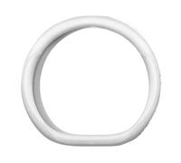 Atmungsaktive Autolenkradabdeckung Für Hyundai Für Santa Fe Für Sonata Für Tucson Für Kona IX25 IX35 Für Elantra Lenkradabdeckung(Weiß-D)