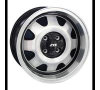 ATS CUP RAD Diamant-schw. Front-/hornpol. Alufelge 15 Zoll ET28 4x100 ML63,3