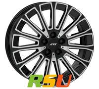 ATS Obsession diamant-schwarz frontpoliert 7.5x19" ET40.1 LK5 114.3 ML 66.1 A...