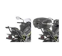 GIVI Topcase Träger für Monokey oder Monolock Koffer für Kawasaki Z 900 (17-21), 6 kg Zuladung