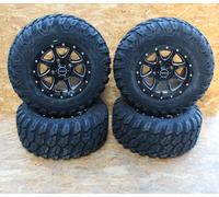 ATV Komplettradsatz Radsatz Kymco MXU 500 IRS 550 700 i MAXXIS Ceros GW139