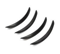 Aublinto Auto-Kotflügel aus Kohlefaser Auto-kotflügelverbreiterungen 25CM Universal Kotflügel Verbreiterung Carbon Radlaufleiste Auto Radlaufverbreiterung Verbreiterung Auto Rad Schutz Dekoration