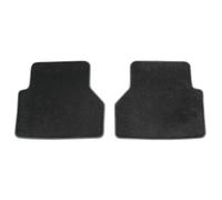 Audi 4K0061276CMNO Fußmatten Premium Velours Textilfußmatten 2X Stoffmatten hinten, schwarz *** ohne Befestigungspunkte ***