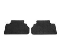 Audi 80A061276CMNO Fußmatten Premium Velours Textilfußmatten 2X Stoffmatten hinten, schwarz *** ohne Befestigungspunkte ***
