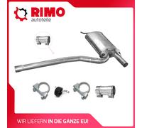 Audi A4 B5 1.6 1.9TDI (95-01) Stufenheck Kombi Mittelschalldämpfer + Montagesatz