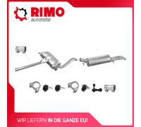 Audi A4 B5 2.6 2.8 Stufenheck + Kombi Auspuffanlage Mit Montagesatz Auspuff