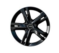 Audi Original Zubehör Leichtmetallfelge, 5-Arm-Ramus, Schwarz, 8,0Jx19, Lochkreis 112/5, ET39, für Winterreifen 245/45 R19