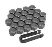 Audi Radschraubenkappen SET mit Abziehzange (zB A3 A4 A6 uvm.) Alufelgen / Stahlfegen