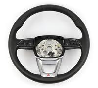 AUDI SPORTLENKRAD S-LINE MULTIFUNKTION LEDER SCHWARZ FÜR AUDI Q5 SQ5 FY