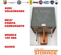 AUDI VOLKSWAGEN Relais Kraftstoffpumpe Wehrle 12V 40A Neu 22205030 171906383