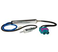 AUDI VW SEAT SKODA Antennenadapter Doppel FAKRA DIN Stecker mit Phantomspeisung