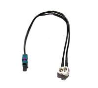 AUDI VW SKODA Antennenadapter Antenne Adapter Fakra Z (m)->Doppel Fakra (w) 90°