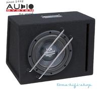 Audio System 20cm 300 Watt Mini Subwoofer Bassreflex-Kiste HX-08 SQ BR klein