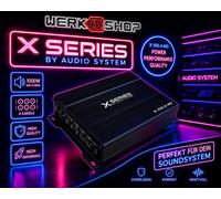 Audio System 600 Watt micro 4-Kanal-Verstärker X-100.4 MD digital Endstufe Auto