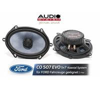 Audio System CO 507 EVO 5x7 Coaxial System für FORD Fahrzeuge geeignet 1 Paar