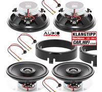 Audio System high end Lautsprecher Set für Mercedes W124 E-Klasse vorne + hinten