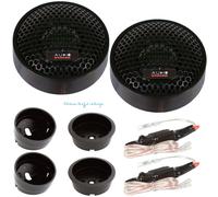 Audio System HS19W EVO 19mm Gewebe Hochtöner Set Auto 4 Ohm Hochton-Kabelweiche