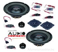 AUDIO SYSTEM Mfit EVO2 20cm 3-Wege Lautsprecher Set für VW Golf 5 Jetta