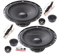 Audio System MX165 Evo 16,5cm Lautsprecher Set Auto Boxen Kicker Hochtöner 240W