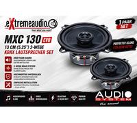AUDIO SYSTEM MXC 130 EVO 13 cm (5.25") 2-Wege Koaxial Lautsprecher Set - 1 Paar