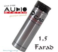 (1 Stck. = 119,00 EUR) Audio System P/CAP EVO - 1,5F Power Stabilisationskondensator