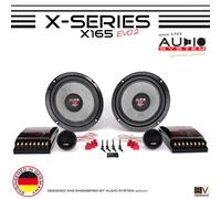 AUDIO SYSTEM X165 EVO2 X-ION-Series 2-Wege Lautsprecher 165mm HS25 FWX AS165 3Ω
