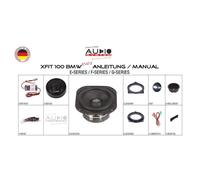 Audio System XFIT 100 BMW UNI EVO 3 100mm 10cm Lautsprecher 2-Weg PAAR