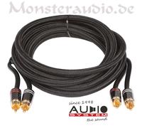Audio System Z-PRO 1,5 m - High-End 2-Kanal Cinchkabel - Edles Design - 1,5 M