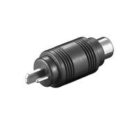 Audioadapter 1 x Lautsprecherstecker auf 1 x Cinchkupplung