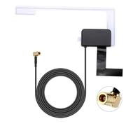 Audioproject A144 - DAB Antenne Auto SMB Adapter - 5m Kabel +15 dB Verstärker - DAB+ Antenne Autoradio Antenne - Autoantenne für DAB Radio Pioneer Kenwood Clarion Sony Blaupunkt