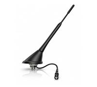 Audioproject A282 - Autoantenne 18cm Raku 2 + Verstärker - kompatibel für VW Golf 4 5 6 7 Passat Lupo Polo 6R Audi A6 Opel Corsa Astra Ford Focus Seat Skoda Radio-Antenne Dach-Antenne Auto-Radio