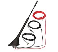 Audioproject A292 - Universal DAB Antenne Auto 24cm Auto Antenne Dach SMB DIN - 5m Kabel - Verstärker KFZ 16V Autoantenne Dachantenne für VW Audi Opel Ford BMW Mini - für DAB Radio