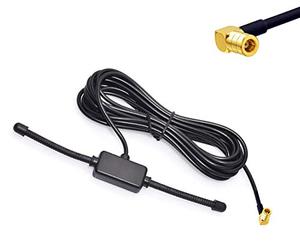 Audioproject A346 - Autoradio DAB Antenne Auto SMB Adapter - 5m Kabel - DAB+ Antenne Autoradio Radio Antenne - Autoantenne für DAB Radio Pioneer Kenwood Clarion Sony Blaupunkt