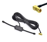 Audioproject A347 - Autoradio DAB Antenne Auto SMB Adapter - 5m Kabel - DAB+ Antenne Autoradio Radio Antenne - Autoantenne für DAB Radio Pioneer Kenwood Clarion Sony Blaupunkt