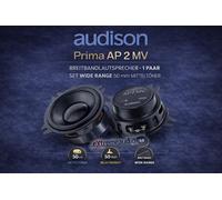 Audison AP 2 MV Breitband Lautsprecher SET WIDE Mitteltöner 5 cm - 1 Paar