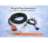 Audison CN ISO 560P&P I/O 5,6 Meter lange I/O-Verlängerung mit ISO-Stecker