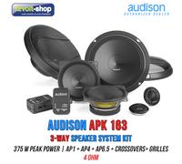 Audison Prima APK 163 Kit - AP1 + AP4 + AP6.5 + Frequenzweiche +...