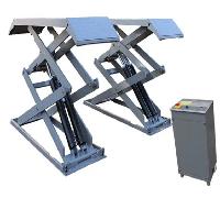 Aufbau Scherenhebebühne