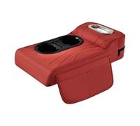 Aufbewahrungsbox für Auto-Armlehne - Kissen für Erhöhung der Armlehnen aus Leder | Armlehnenkissen für Autokonsole - für Wohnmobil, LKW, Limousine, Auto