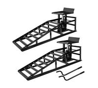 2x hydraulischer Auffahrbock Auffahrrampe Pkw KfZ Wagenheber höhenverstellbar